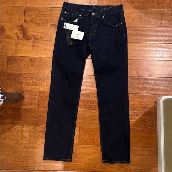 7 for all mankind the straight 33x33.5 - Picture 1 of 10